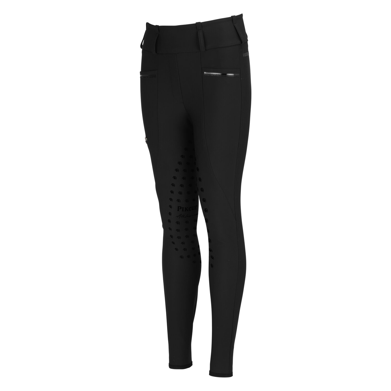 PIKEUR Athleisure Gesäßeinsatz-Reithose Grip - black