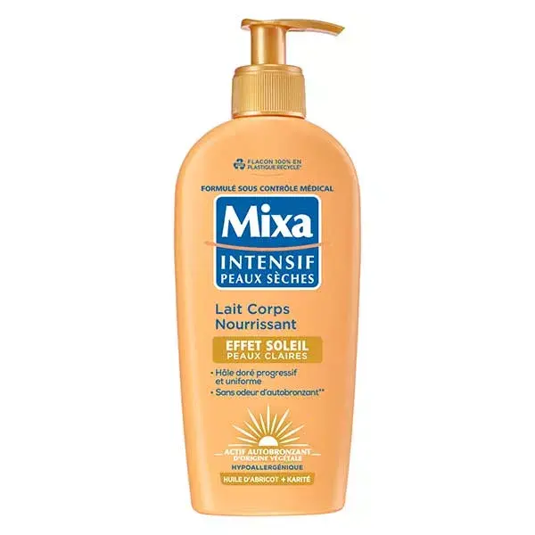 Loção Corporal Mixa com Efeito Solar para Pele Clara 250ml