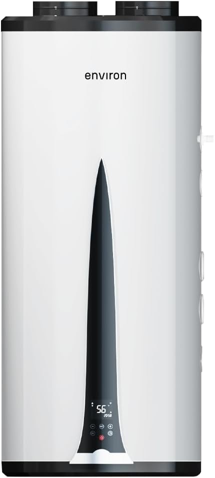 ENVIRON- AquaBoost A+ Brauchwasserwärmepumpe 80l | Wärmepumpe Warmwasser Brauchwasser Trinkwasser (80 Liter)