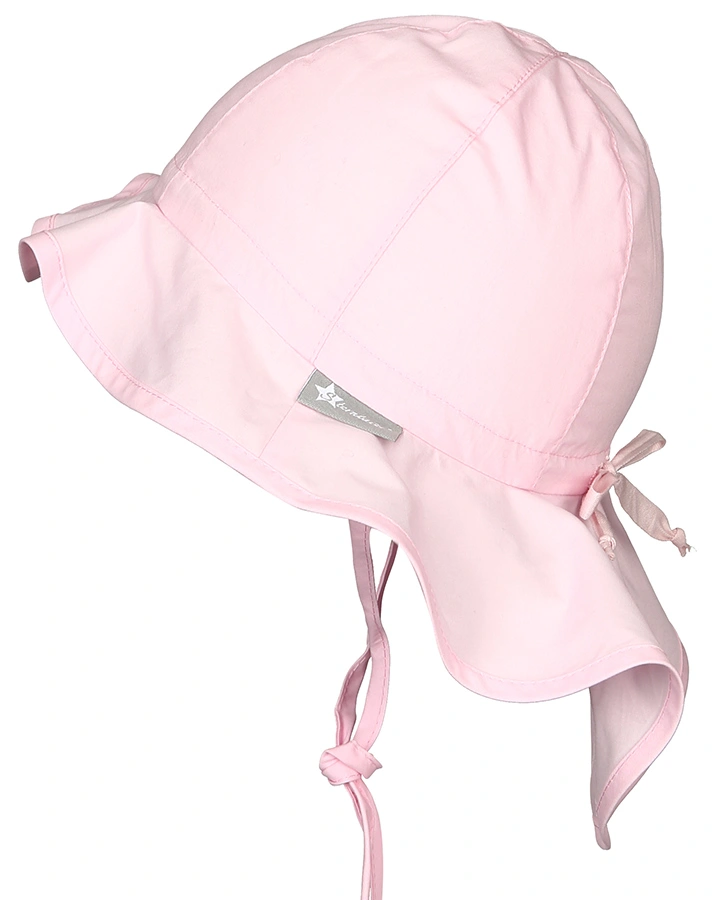 Sonnenhut BASIC SOMMER mit Nackenschutz in hellrosa