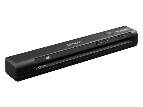 Epson WorkForce ES-60W - Scanner med papirfødning - Contact Image Sensor (CIS) - A4 - 600 dpi x 600 dpi - op til 300 scanninger pr. dag - USB 2.0, Wi-Fi(n)