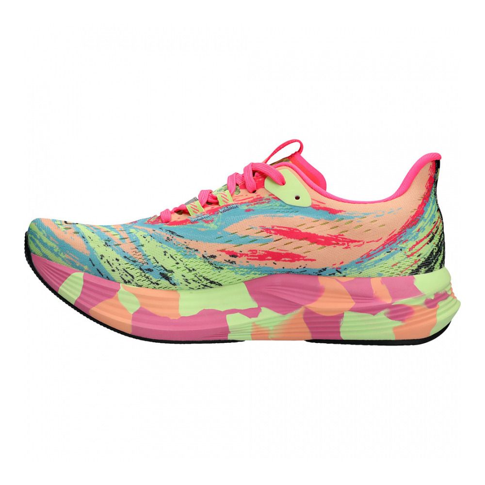 Asics NOOSA TRI 15 - Chaussures running Femme summer dune/lime green