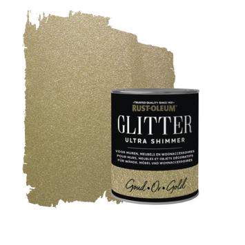 Rust-Oleum glitterverf ultra shimmer gold 750 ml