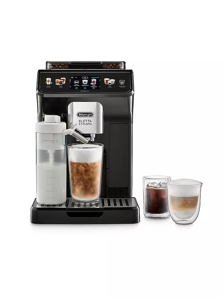 DELONGHI Kaffee Vollautomat ECAM450.65.G ELETTA EXPLORER Dkl Grau grau