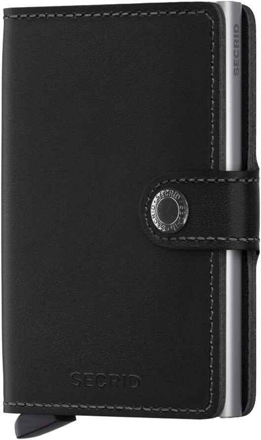 Secrid Miniwallet Sort/sølv