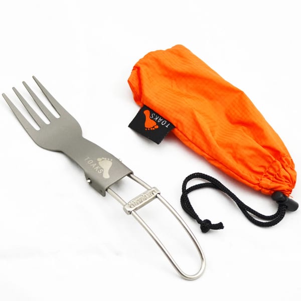 Couvert randonnée TOAKS TITANIUM FOLDING FORK