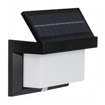 Eglo solar buitenlamp Utrera LED 3,9W 800 LM zwart met sensor