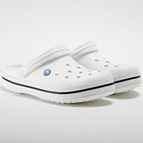 Claquettes Crocband Clog Blanc