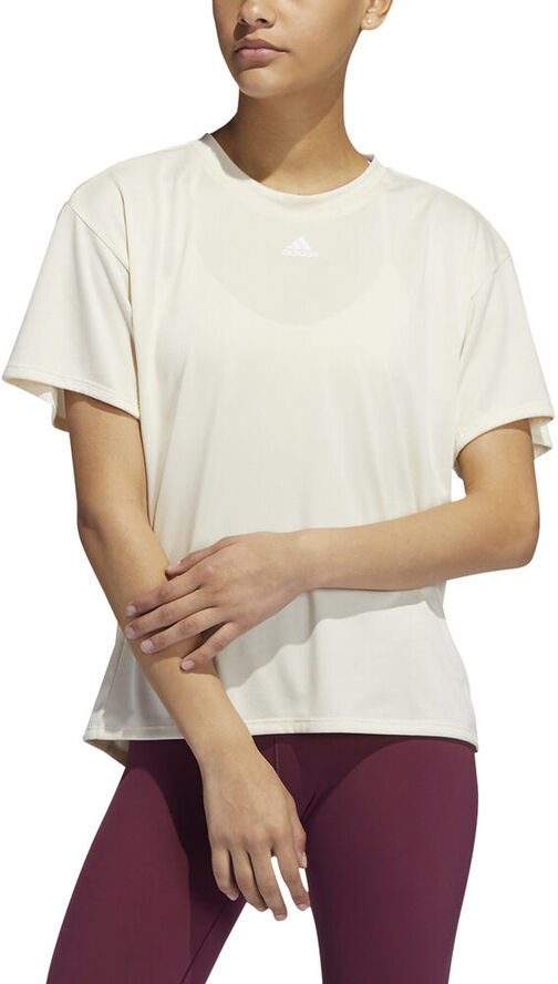 adidas 3-Stripes AEROREADY trænings T-shirt Hvid