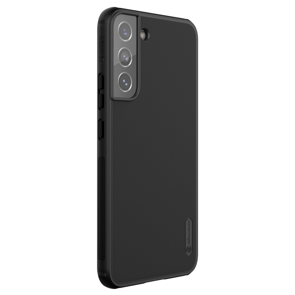 Samsung Galaxy S22 5G Hardcase Schutzhülle Grip Design - Schwarz