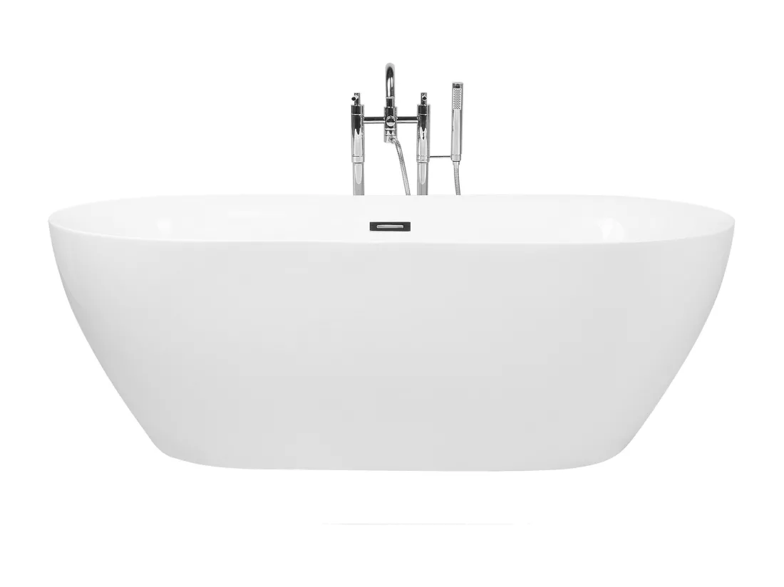 Baignoire îlot blanche 180 x 80 cm CARRERA