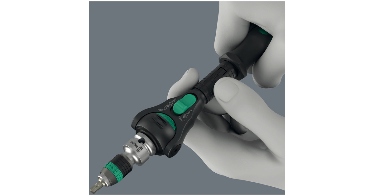 Wera8000 B Black Edition Zyklop Speed ratel met 3/8
