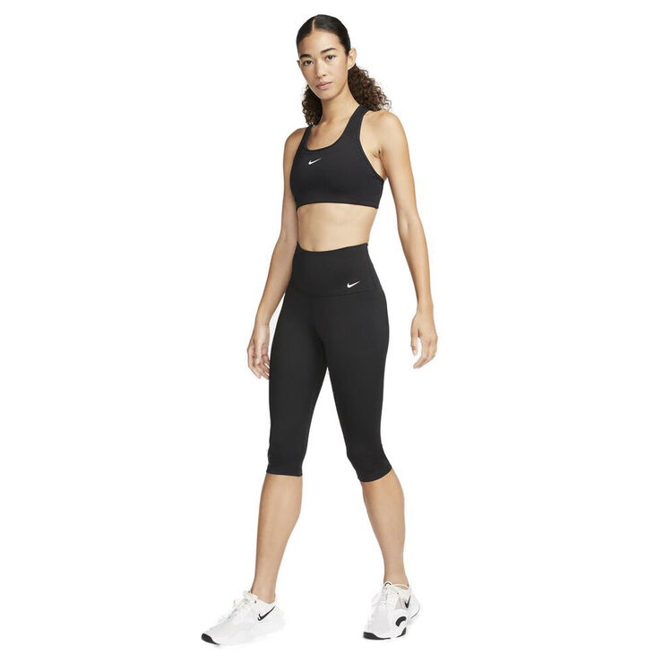 Nike Dri-FIT One High-Waist Capri tights Sort