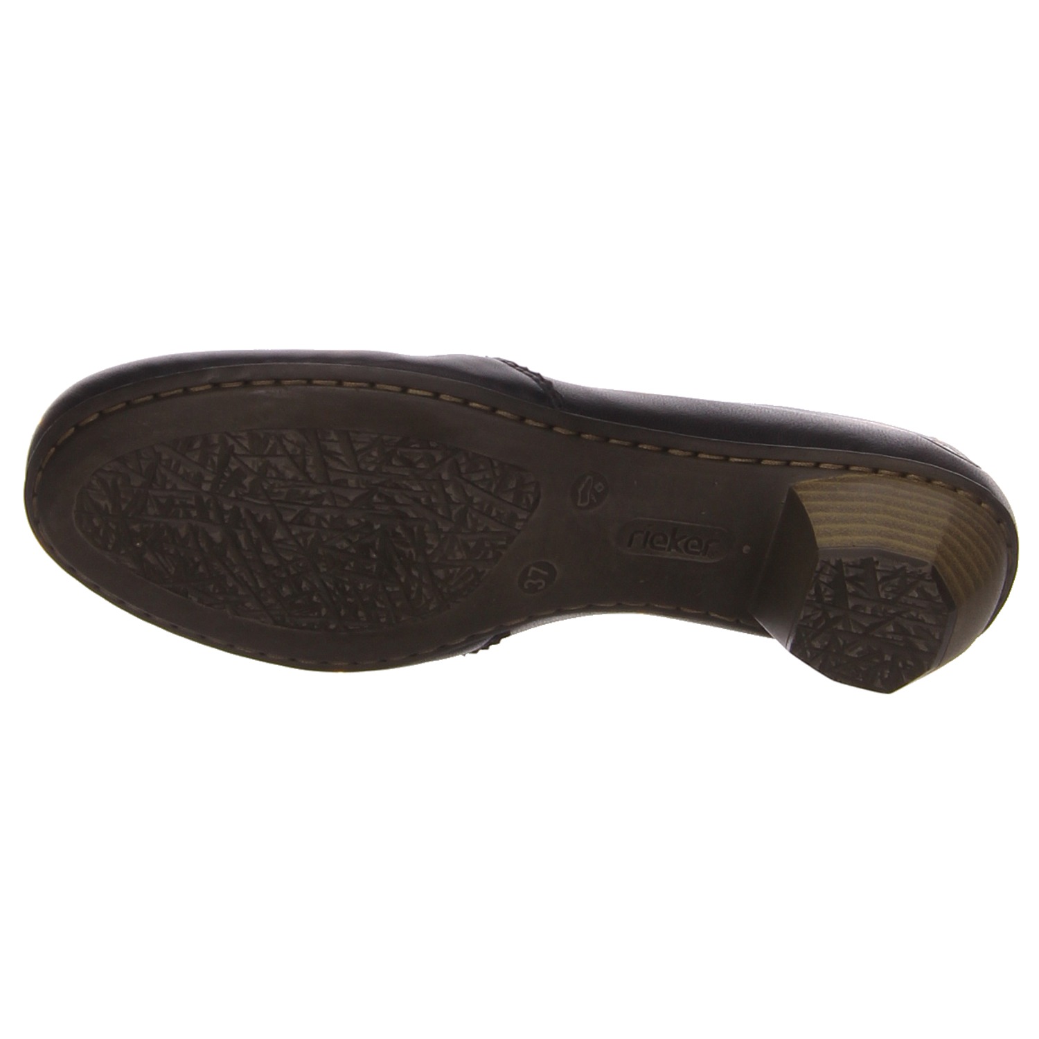 Rieker Hochfrontpumps schwarz schwarz