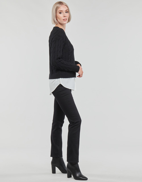 Lauren Ralph Lauren - VALIZA Negro / Blanco