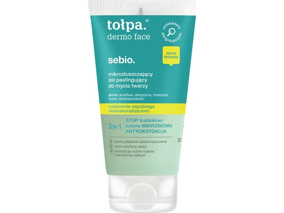 TOŁPA_Dermo Face Sebio micro-exfoliating scrub gel 150ml