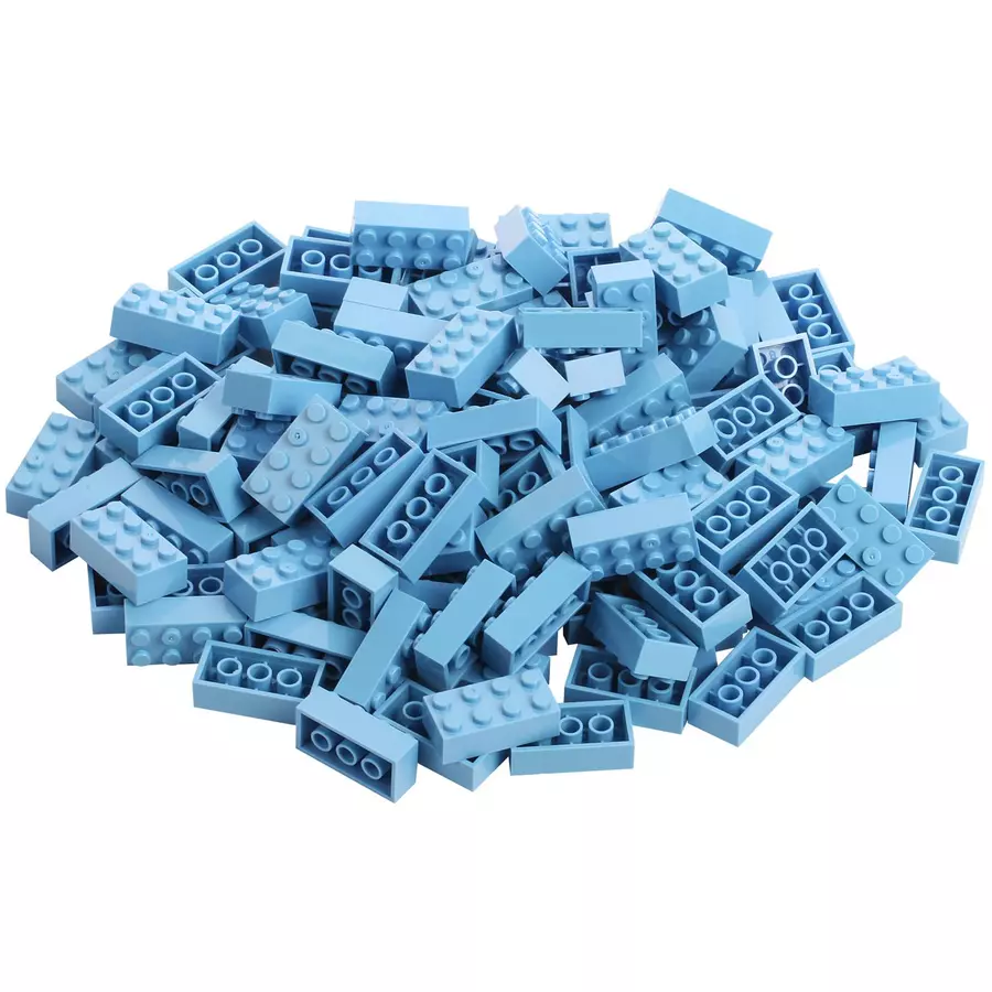 Katara Bausteine - 120 Stück 4x2 hellblau