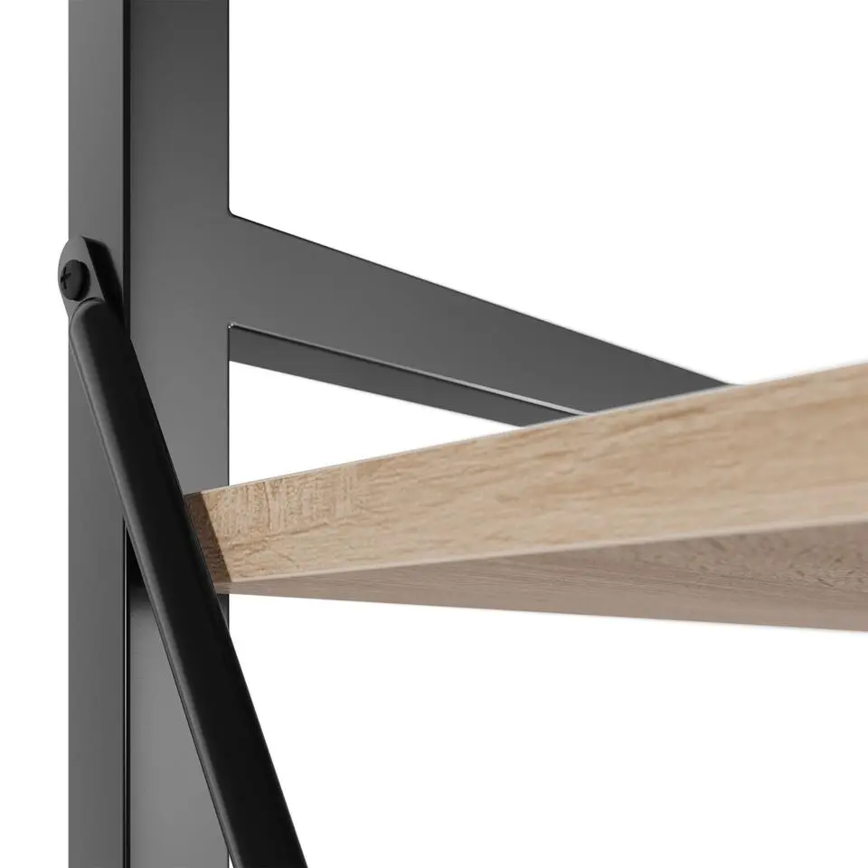 tectake Wandkast Manchester 47,5 x 34,5 x 151,5cm