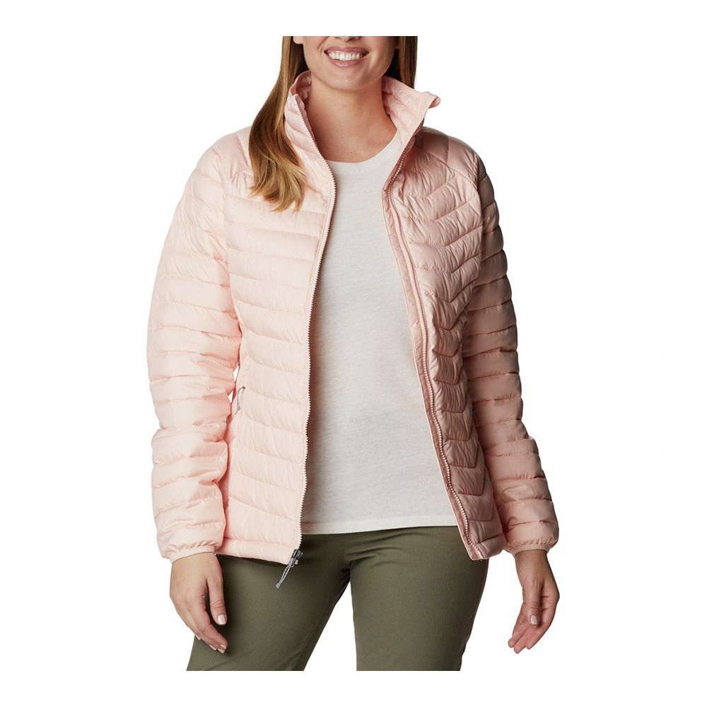 Columbia EU POWDER LITE - Doudoune Femme peach/coral