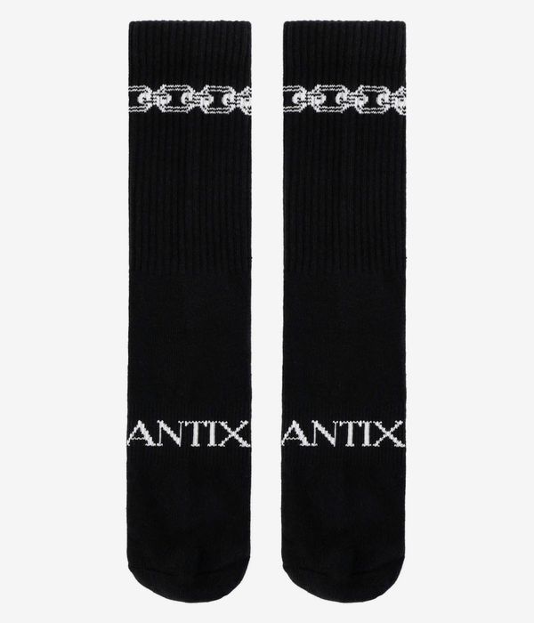 Antix Chain Socken US 6-13 (black)