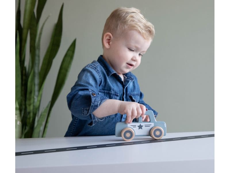 Little Dutch Einsatzfahrzeuge Holzset Notdienstwägen aus Holz