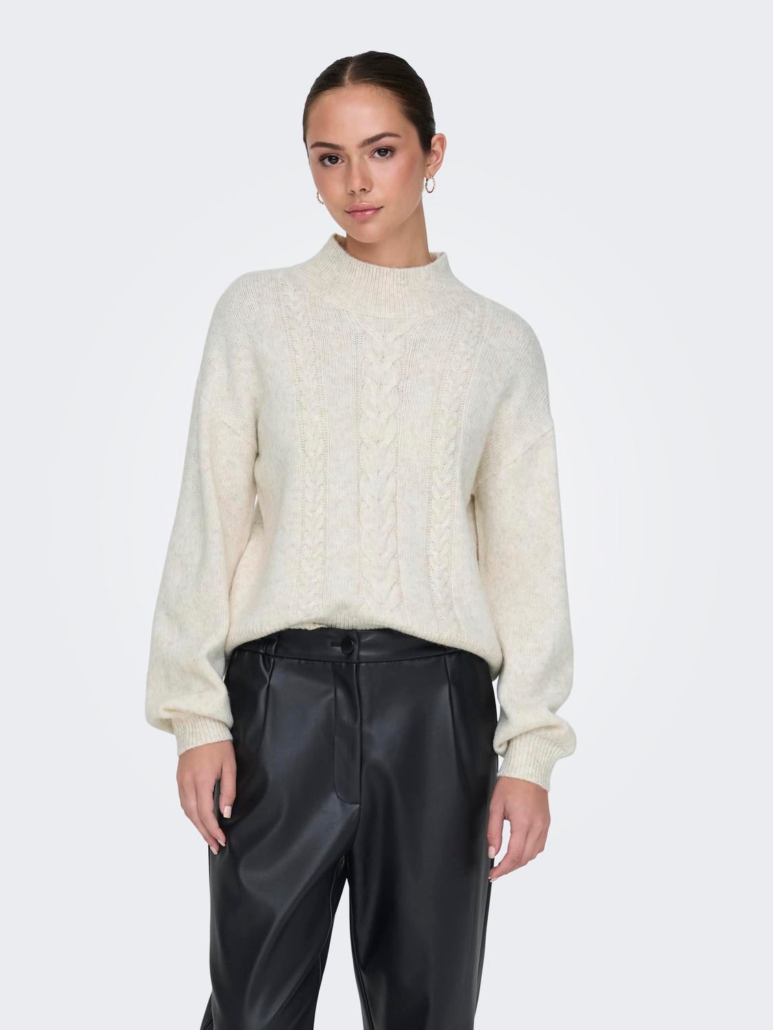 JDYSUSANNA Strickpullover Whitecap Gray