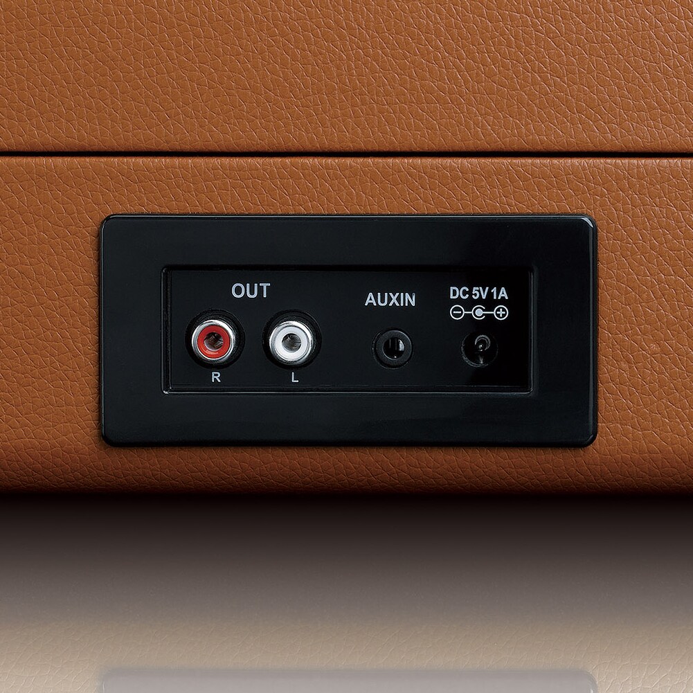 Classic Phono TT-10BN Kofferplattenspieler mit Lautsprechern
