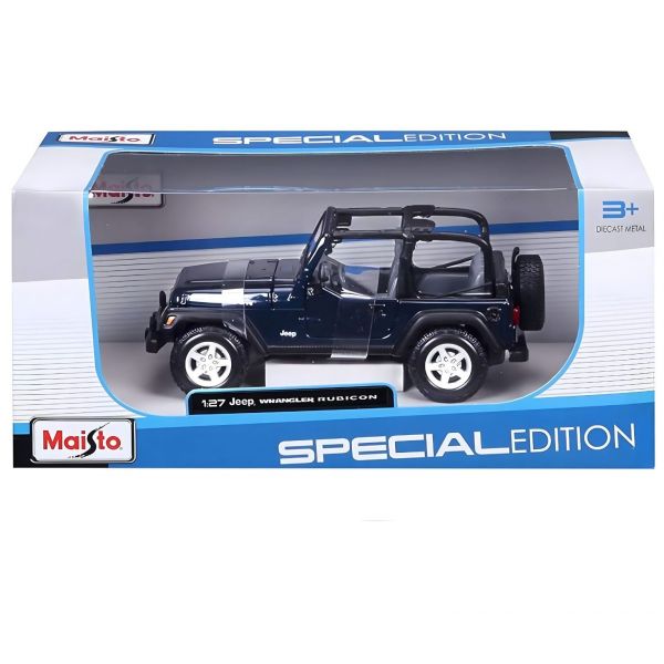 Maisto Jeep Wrangler Rubicon Azul