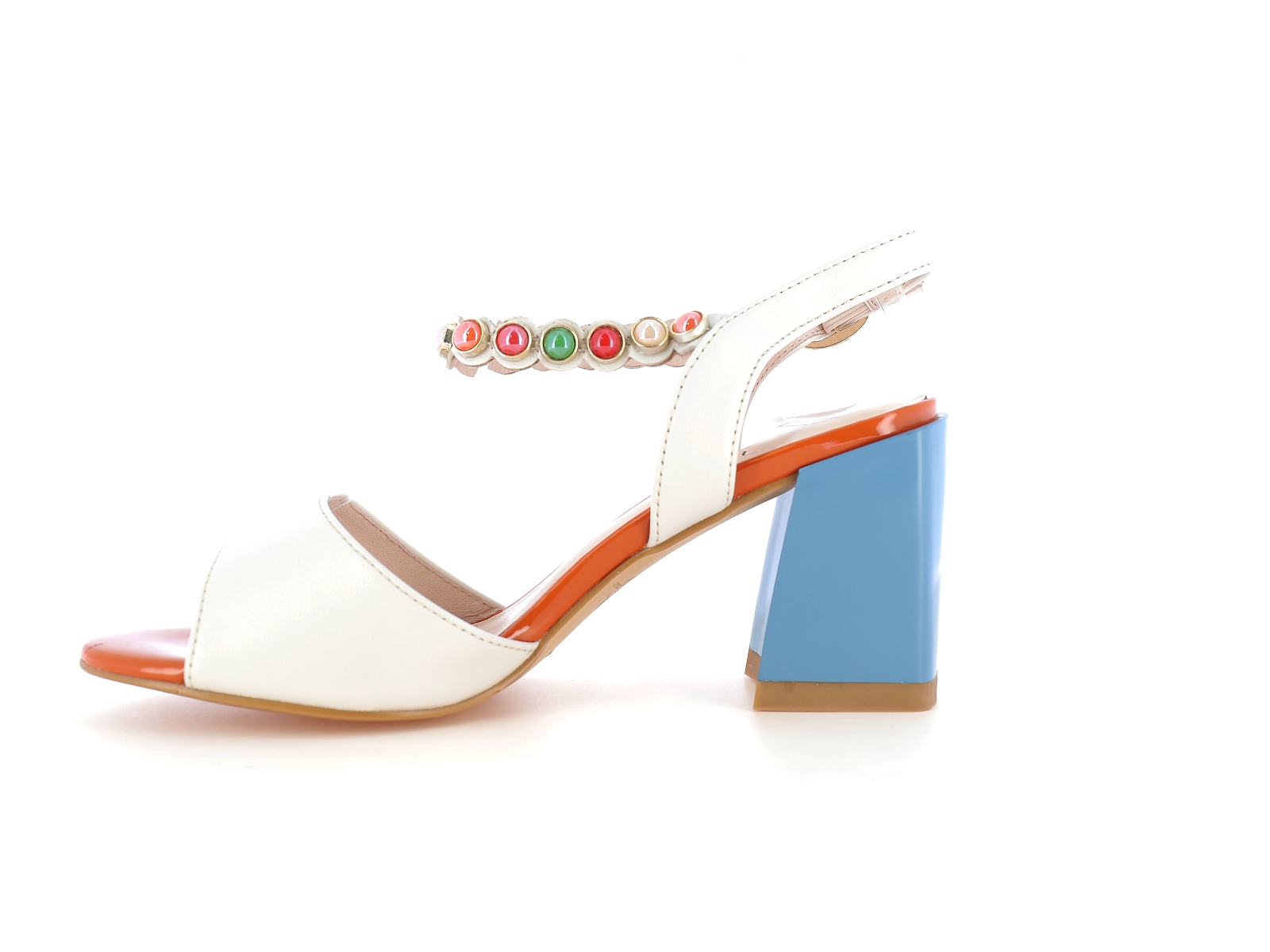 Metamorf ose-RABONNIR Cuir Multi Blanc
