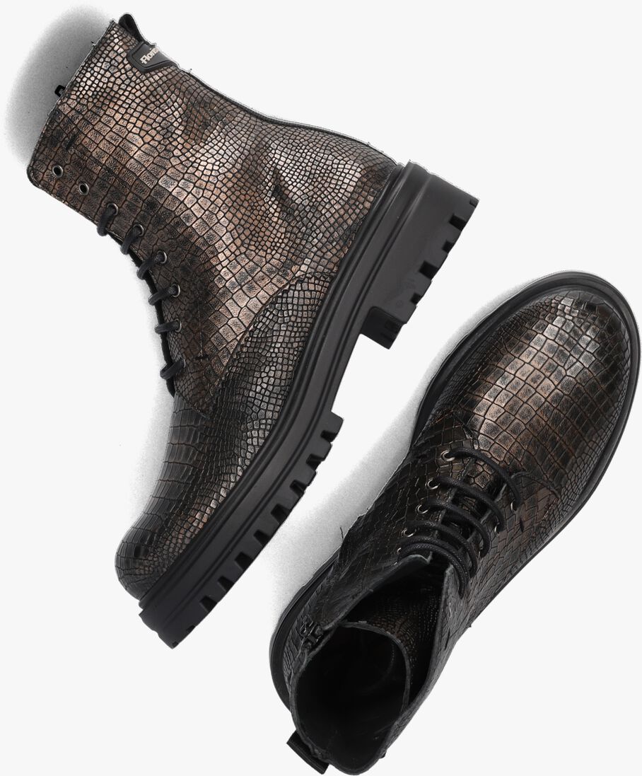FLORIS VAN BOMMEL bronzen floris van bommel veterboots sfw-50125