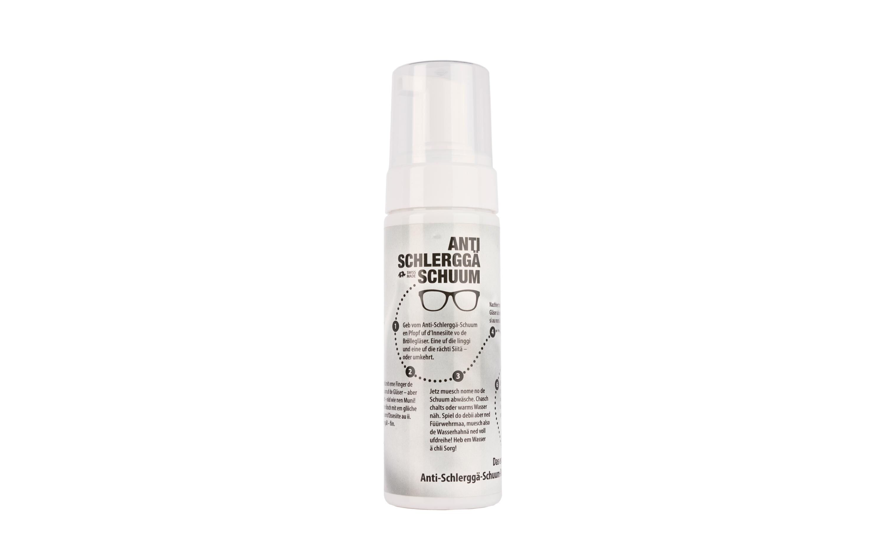 Brillenreiniger Anti-Schlerggä-Schuum Schaumflasche 150 mlBrillenreinigungsschaum