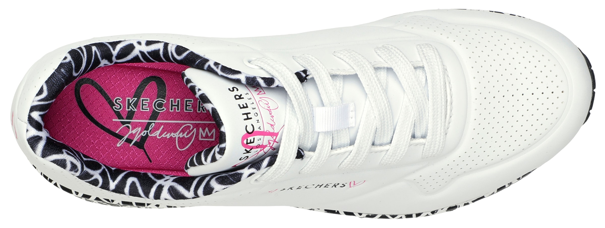 Skechers Sneaker »UNO LOVING LOVE«  Freizeitschuh, Halbschuh, Schnürschuh mit Luftkammersohle