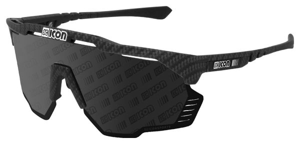 Scicon Sports Aeroshade Kunken Monogram Lunettes De Soleil De Performance Sportive (Scnpp Multimiror Silver/Compagnon De Carbone)