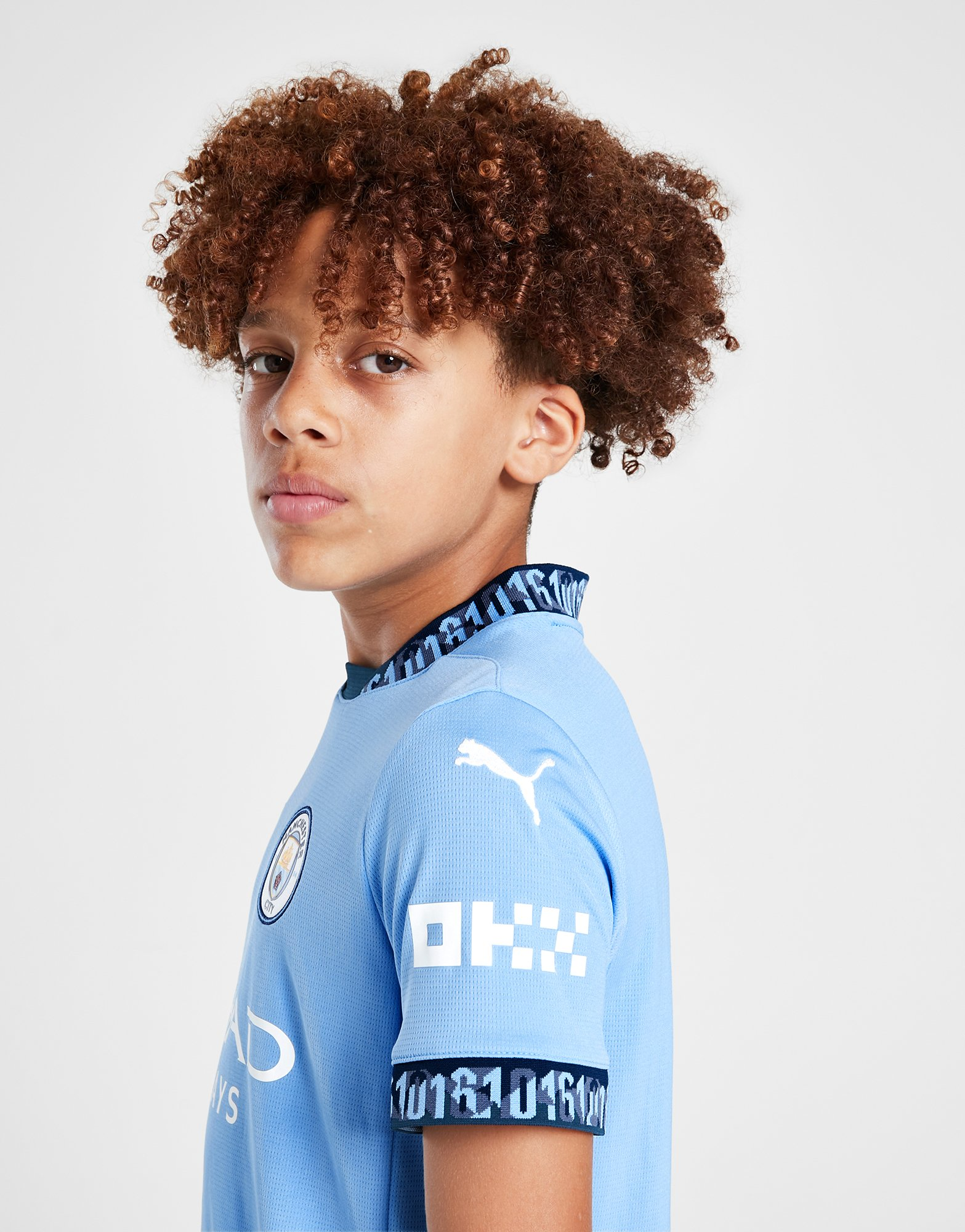Puma Maillot Domicile Manchester City FC 24/25 Haaland#23 Junior
