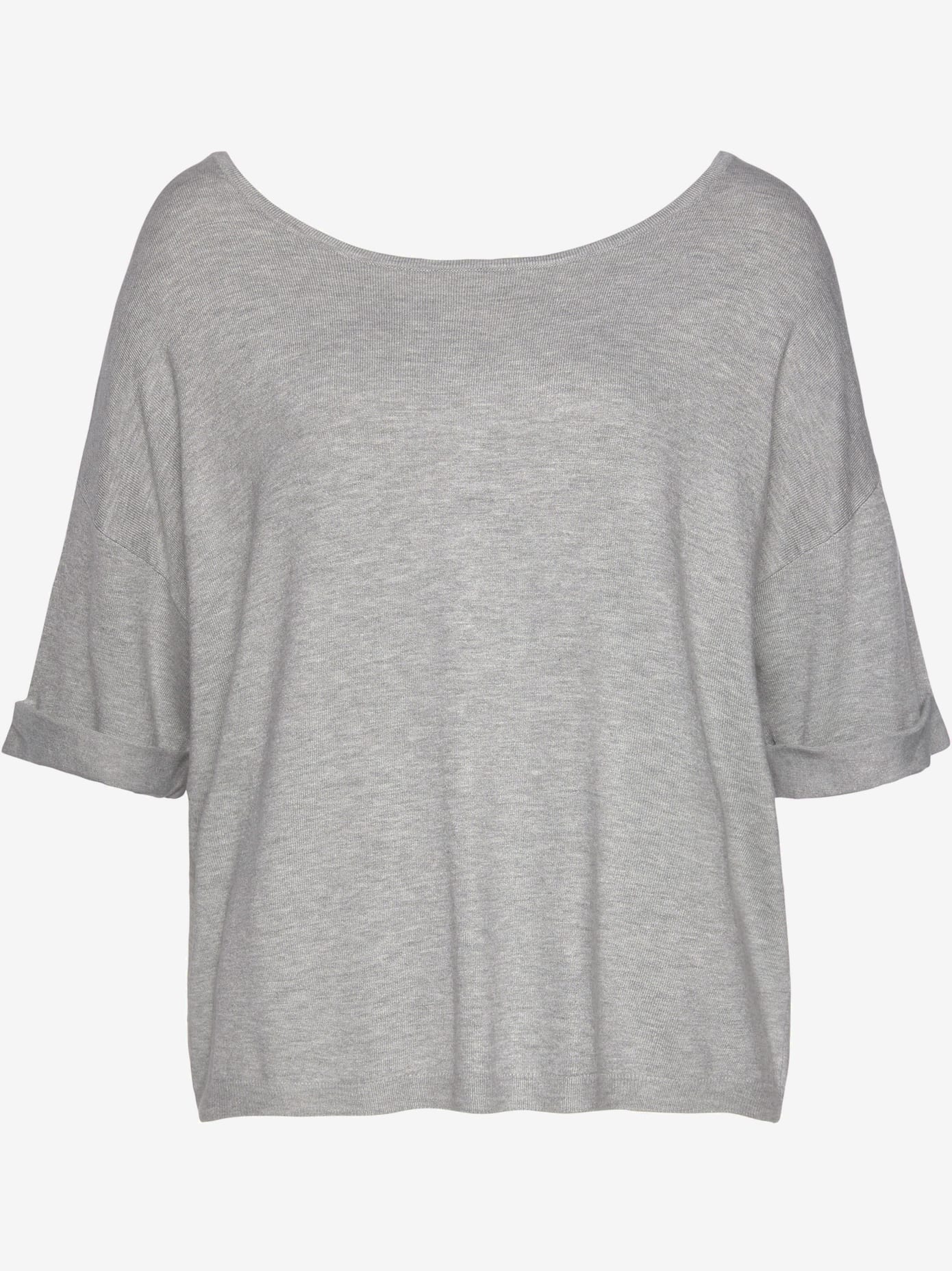 Pull à manches courtes patte de boutonnage au dos
