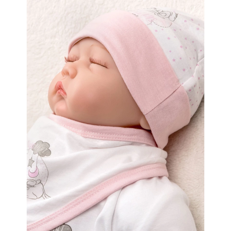 5tlg Set Baby Sweets meets  weiß rosa