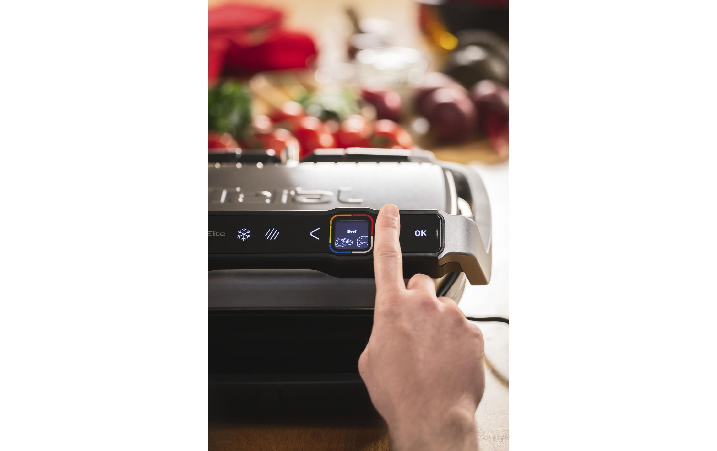 Kontaktgrill Optigrill Elite 2000 W<br>Intelligenter Elektrogrill