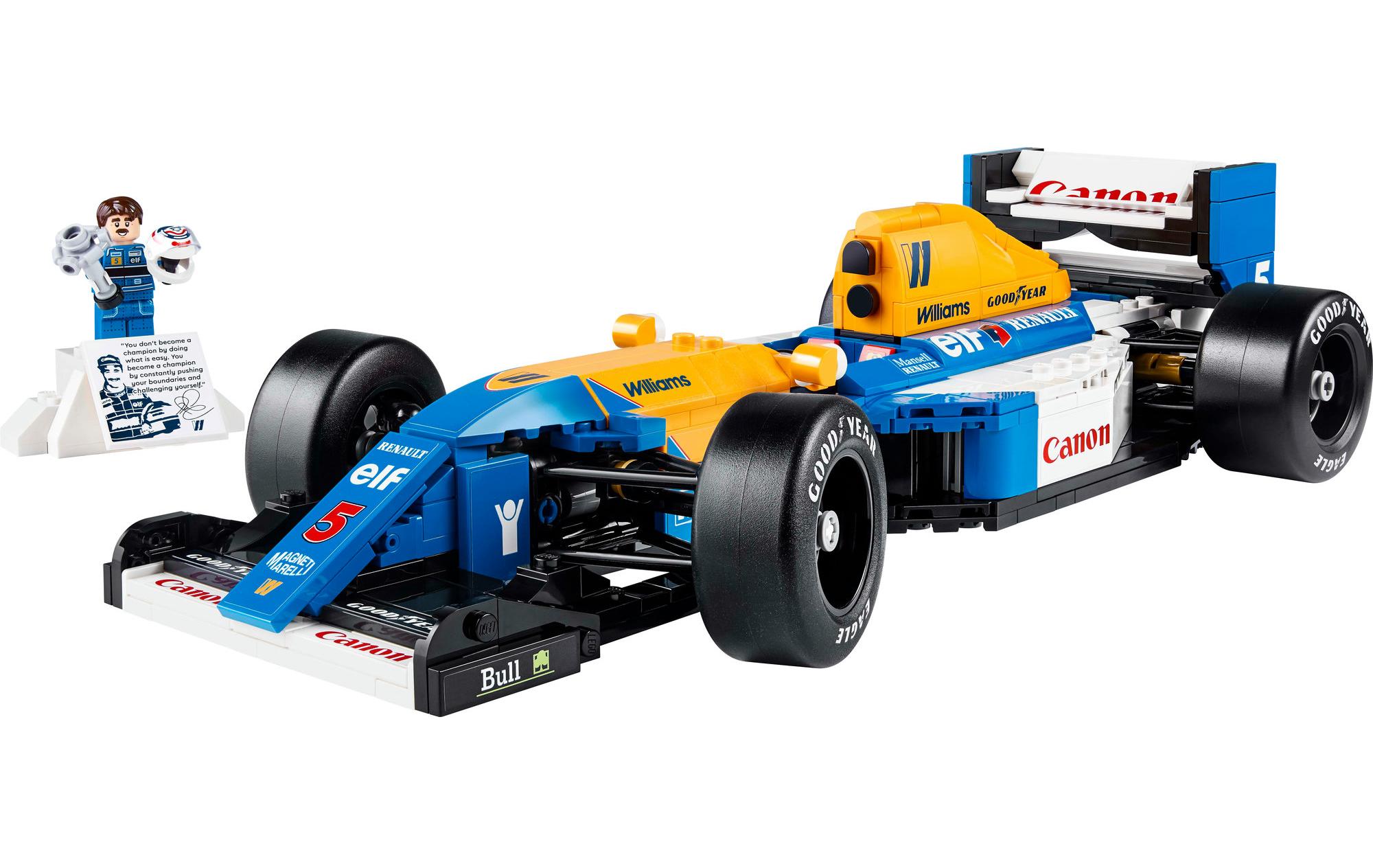 Icons Williams Racing FW14B mit Nigel Mansell 10353Lego-Rennwagen