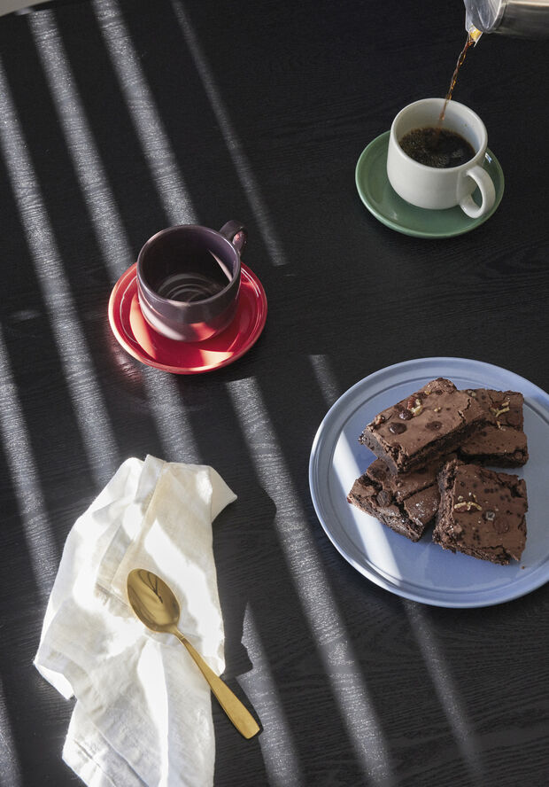 Hübsch Amare Frokosttallerken Lyseblå Light blue