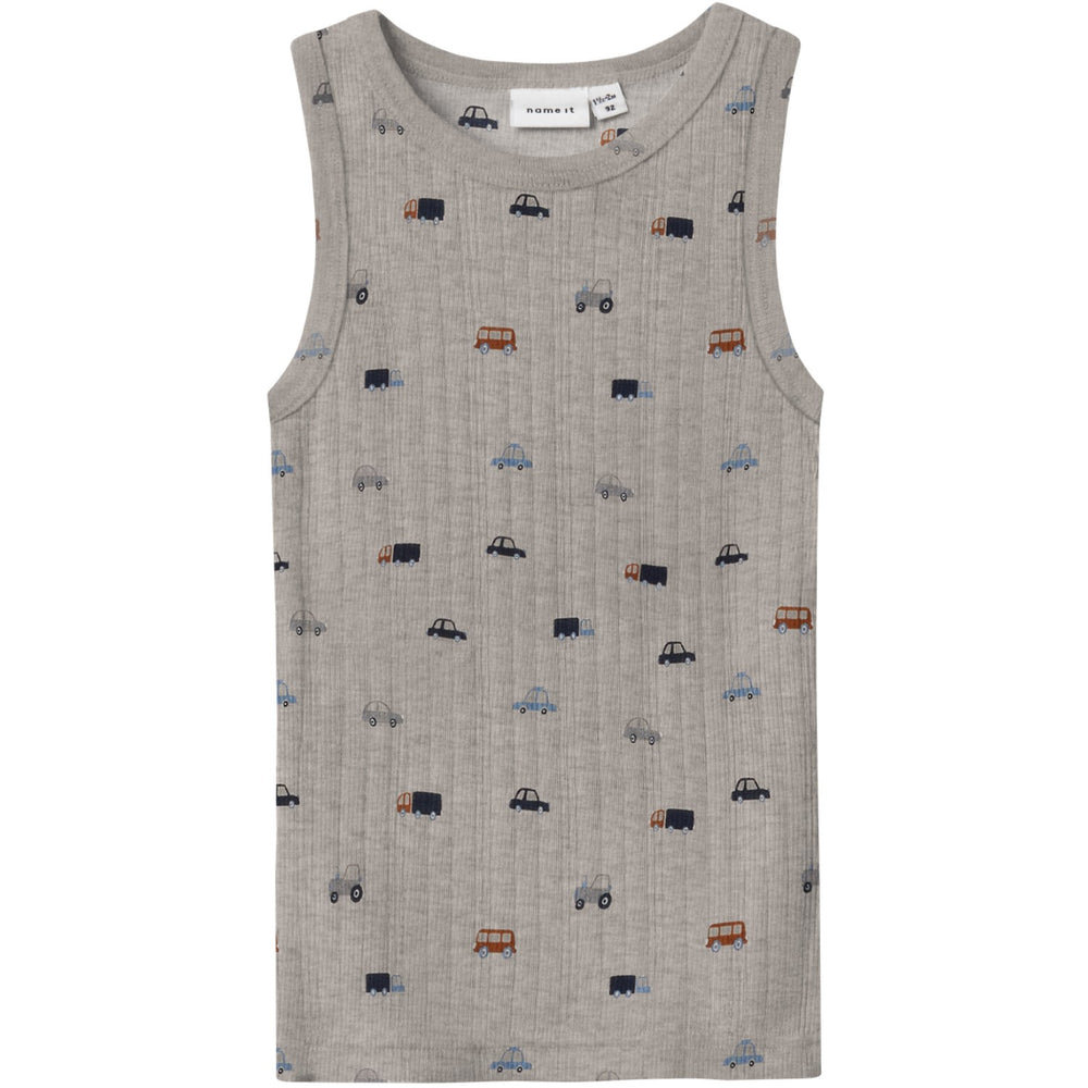 Køb Name It Nacreous Cloud Small Cars Nmmwang Uld Needle Tank Top