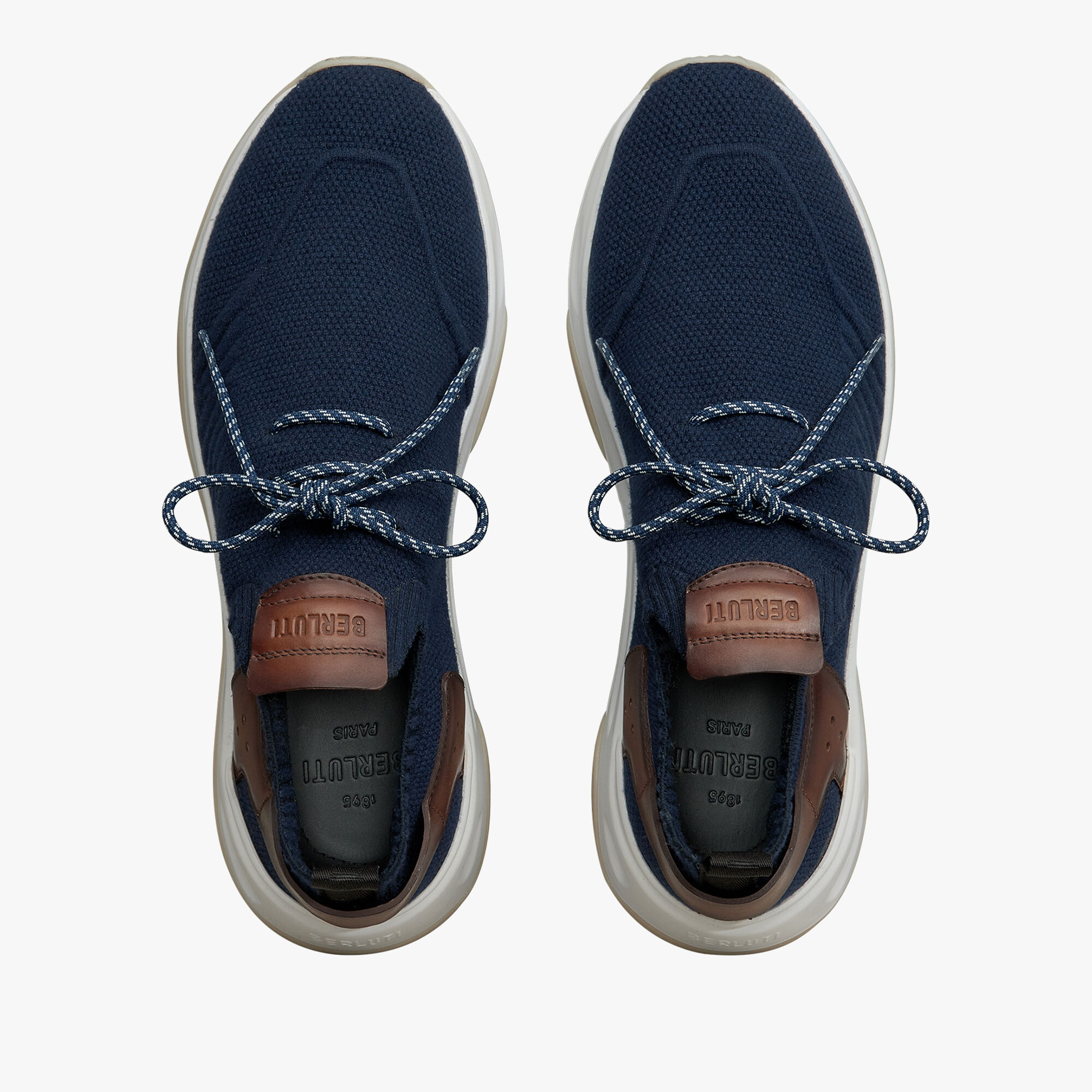 Sneaker Shadow En Cachemire Et Cuir