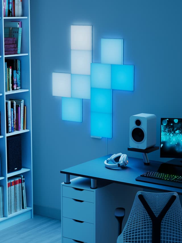 Nanoleaf Blocks kvadratisk tilføjelsessæt N8100E00-2BS (2-pakke)