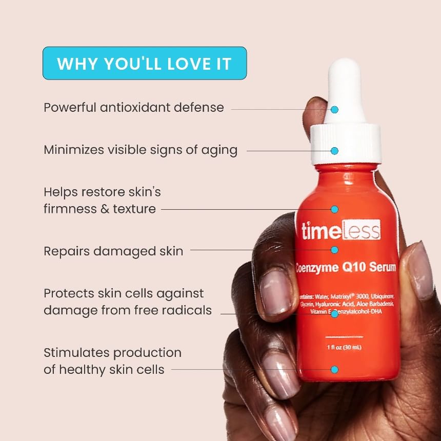 Tijdloze huidverzorging - Co-enzym Q10 serum