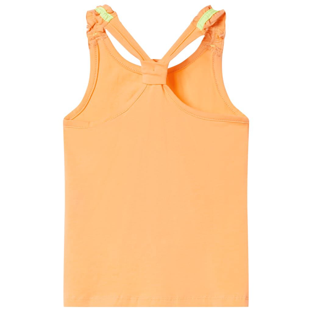 Feloranje tanktop voor kinderen, maat 92