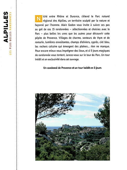 GLENAT - ALPILLES LES PLUS BELLES RANDONNEES