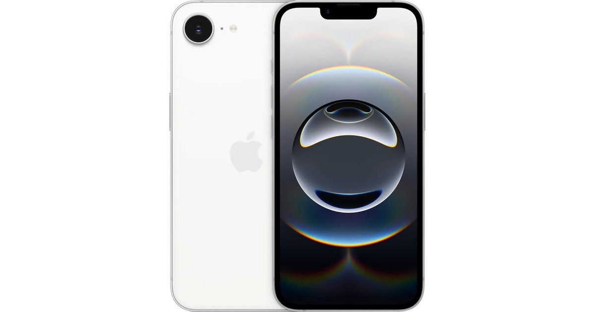 AppleiPhone 16e smartphone  (Wit, 256 GB, iOS)