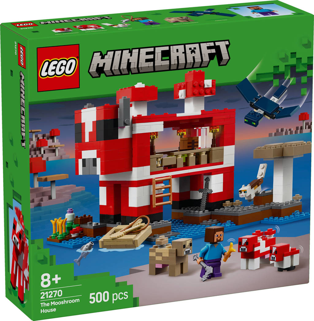Het Mooshroom huis, gamingspeelgoed 21270