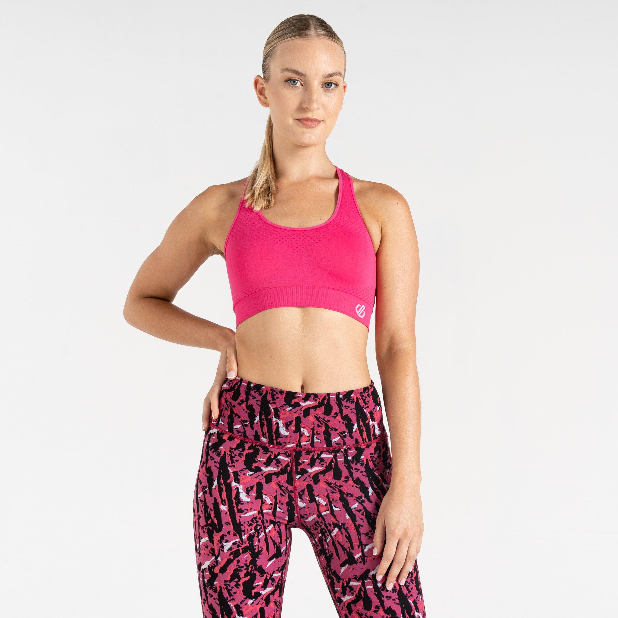 Dare 2b Dare 2b Fleur East Dont Sweat It Sports Bra Medium Impact Womens