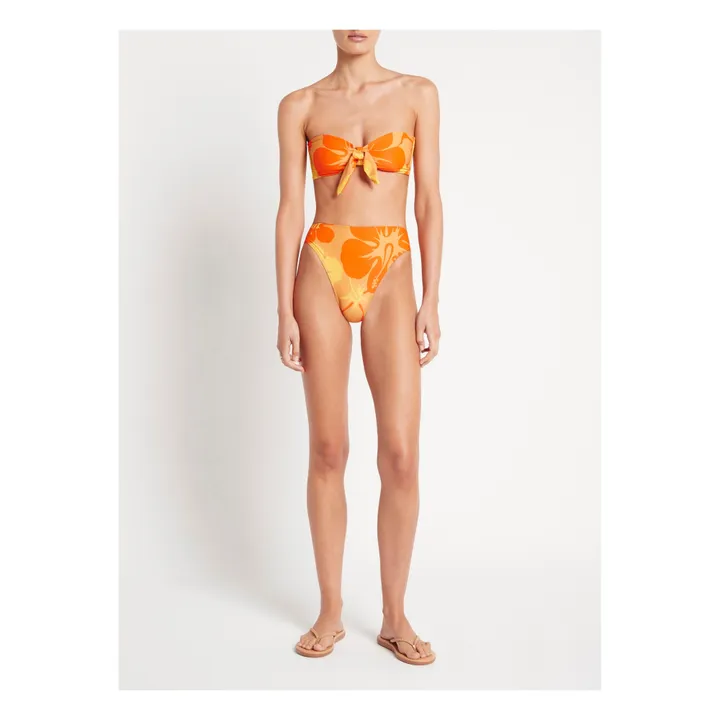 Faithfull the Brand Haut de Maillot Tropiques | Orange