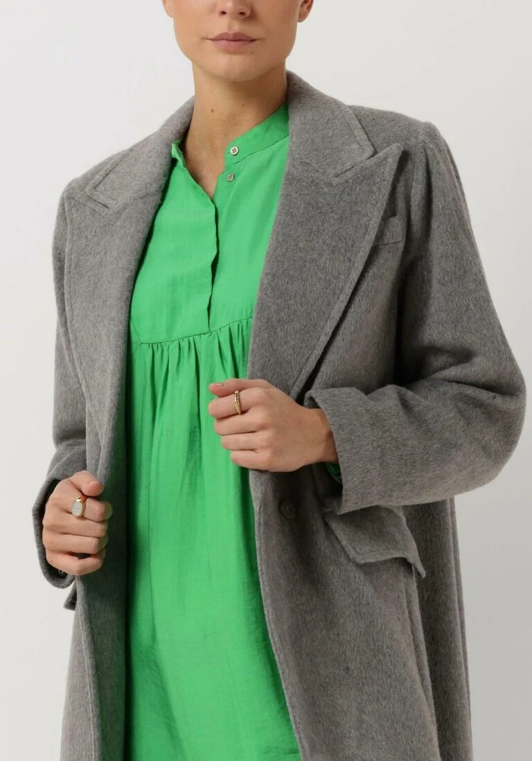 CO\\'COUTURE grijze co'couture mantel harry coat